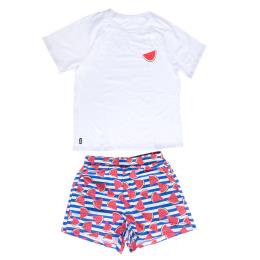 TIAKI Pet & Parent piżama w stylu partnerskim, arbuzy - Piżama dla psich rodziców, S