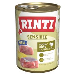 RINTI Sensible, 6 x 400 g - Indyk i ziemniaki