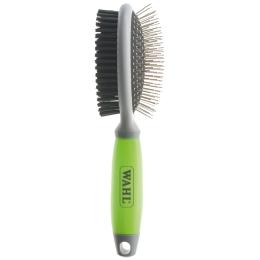 WAHL® dwustronna szczotka do pielęgnacji sierści - Dł. x szer. x wys.: 25 x 7,5 x 6 cm