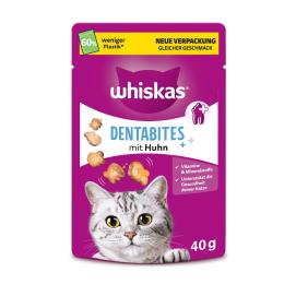 Whiskas Dentabites - Z kurczakiem, 6 x 40 g