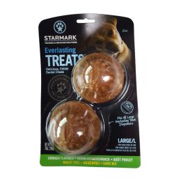 Starmark Everlasting Treat Ball - Uzupełnienie: Everlasting Treats, rozmiar L (200 g)