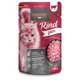 Megapakiet Leonardo Finest Selection, 32 x 85 g - Czysta wołowina