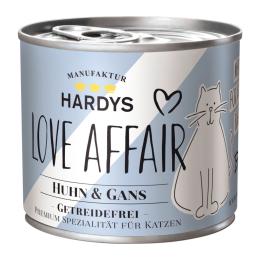 Hardys LOVE AFFAIR, 6 x 200 g / 185 g - Kurczak i gęś (6 x 200 g)