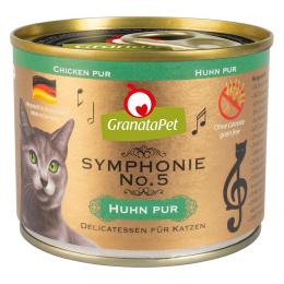 Pakiet GranataPet Symphonie, 12 x 200 g - Czysty kurczak