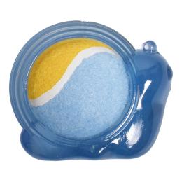 Bobby zabawka dla psa Coquille - Ø 14,1 x dł. 9,2 cm, niebieska