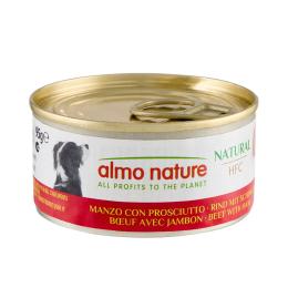 Megapakiet Almo Nature HFC, 24 x 95g - Wołowina z szynką