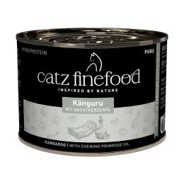 catz finefood Purrrr w puszkach, 6 x 200 g / 190 g - No. 107, kangur (6 x 200 g)