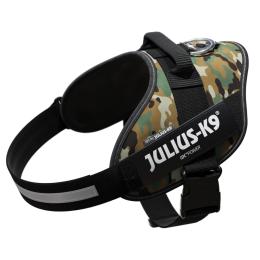 JULIUS-K9 IDC® Power Camouflage, szelki dla psa - Rozm. XL: obw. klatki piersiowej 71 - 96 cm