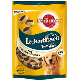 Pedigree Leckerbissen, przysmak dla psa - Mini kawałki serowo-wołowe, 140 g
