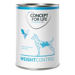 Pakiet Concept for Life Veterinary Diet dla psa, 24 x 400 g  - Weight Control