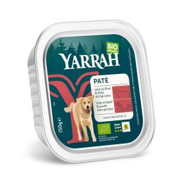 Yarrah Bio Paté, 12 x 150 g - Biokurczak z bioalgami morskimi