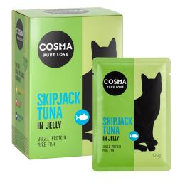 Cosma Original, saszetki, 6 x 100 g - Tuńczyk bonito