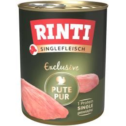 Megapakiet RINTI Singlefleisch, 24 x 800 g - Exclusive, indyk