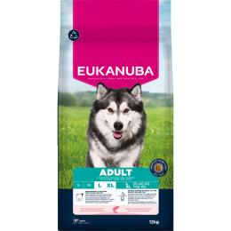 Eukanuba Premium Nutrition Adult Large & Giant Breed, łosoś - 12 kg