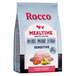 Rocco Mealtime Sensitive, indyk i kurczak - 1 kg