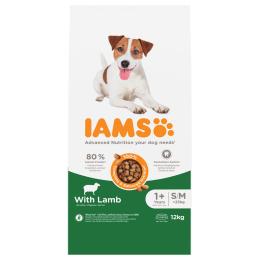 IAMS Advanced Nutrition Adult Small & Medium Dog z jagnięciną - 12 kg