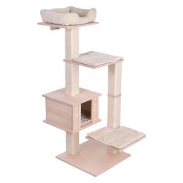 Natural Paradise, drapak dla kota, Orchid Vanda L - Kremowy