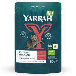Yarrah Bio Filety w sosie, 28 x 85 g - Biowołowina