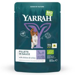 Yarrah Bio, Filety w sosie, 14 x 85 g - Bioindyk