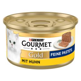 Gourmet Gold Feine Pastete, 12 x 85 g - Kurczak