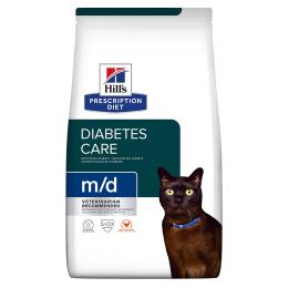 Hill's Prescription Diet m/d Diabetes Care z kurczakiem - 3 kg
