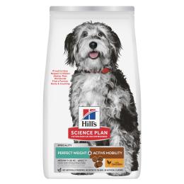 Hill's Science Plan Perfect Weight & Active Mobility Adult 1+ Medium, kurczak - 2 x 12 kg