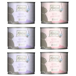 Pakiet mieszany MjAMjAM Kitten, 6 x 200 g - Mix (2 smaki)