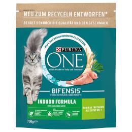 PURINA ONE Indoor Formula - 3 x 750 g