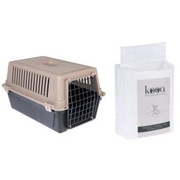 TIAKI Transporter Luna - Pakiet: TIAKI transporter Luna + kooa podkładki podróżne dla szczeniąt