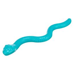 Trixie Snack-Snake, TPR zabawka dla psa - Dł. ok. 59 cm (niebieski)