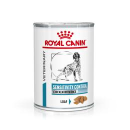 Royal Canin Veterinary Canine Sensitivity Control, kurczak z ryżem - 12 x 410 g